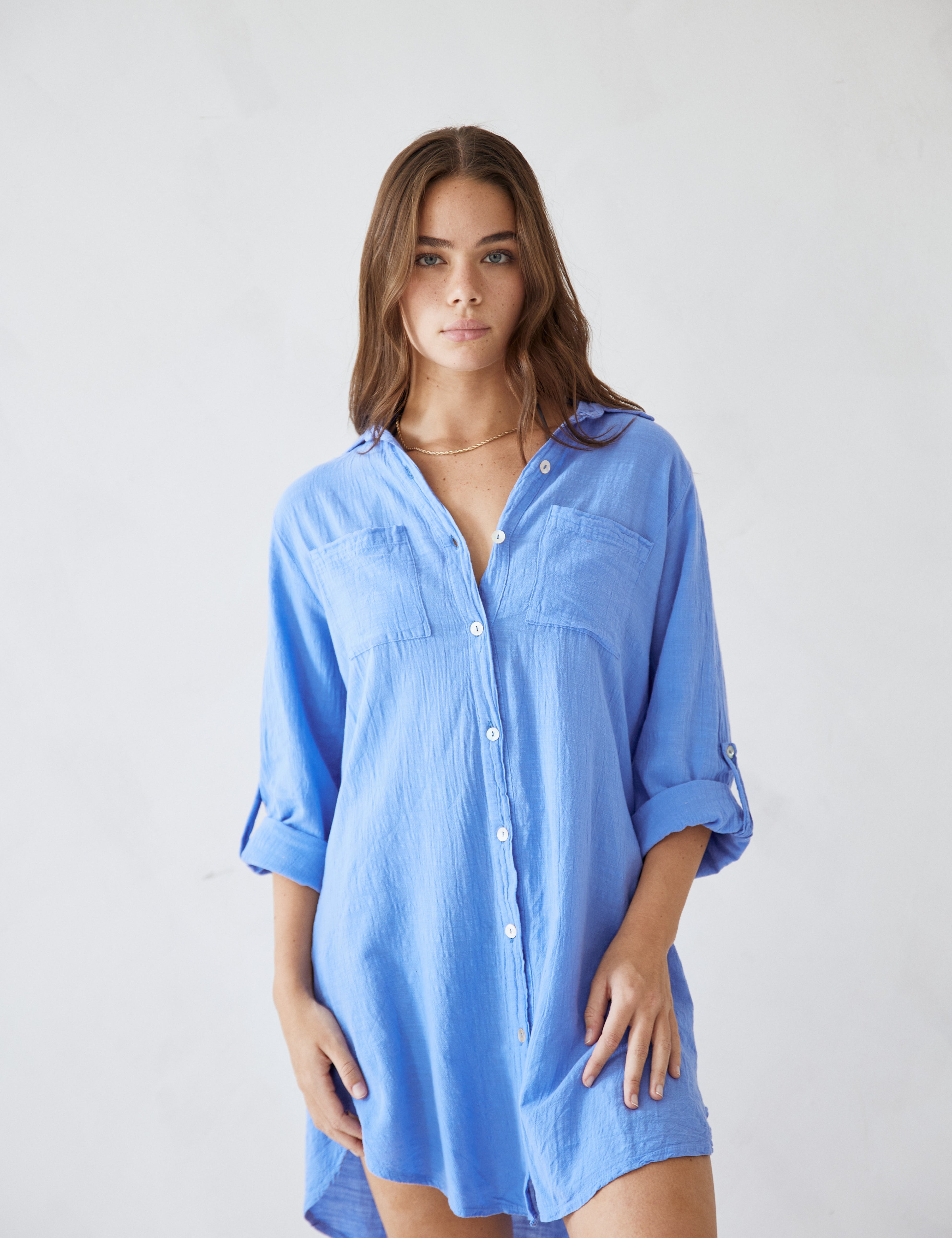 Cabana Shirt Dress