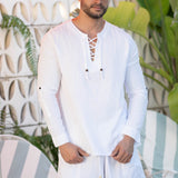 Milos Laced Long Sleeve Top