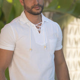 Rhode Collared Lace Shirt